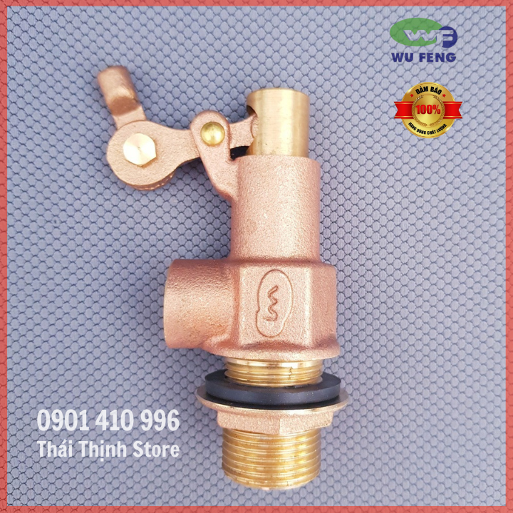 Van Phao Cơ Đồng Ngắt Nước Tự Động WUFENG WF331 Phi 21mm Phi 27mm Phi 34mm
