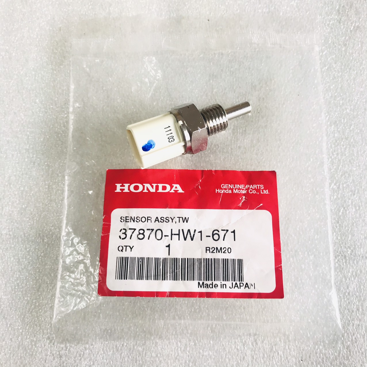 Cảm biến nhiệt độ air blade 110 2007-2012 zin honda thái lan - 37870-hw1-671