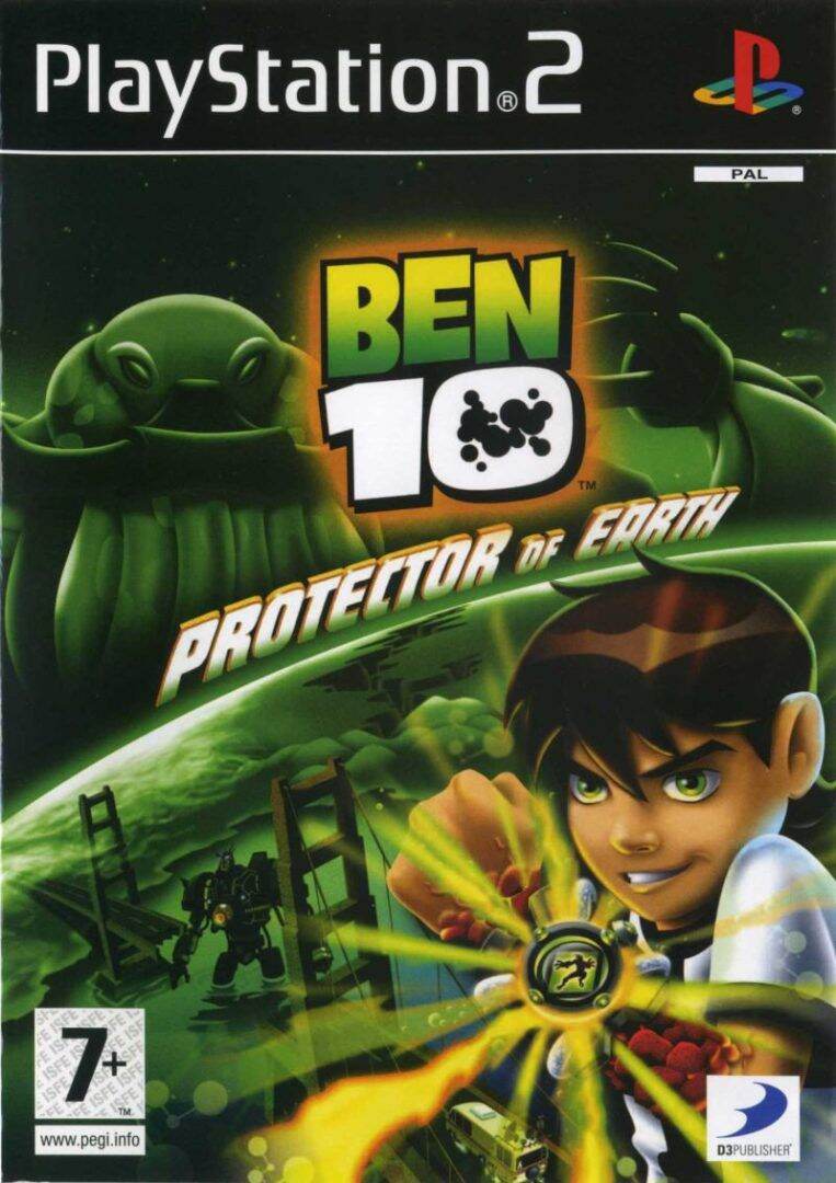 Game ps2 ben 10 protector of earth