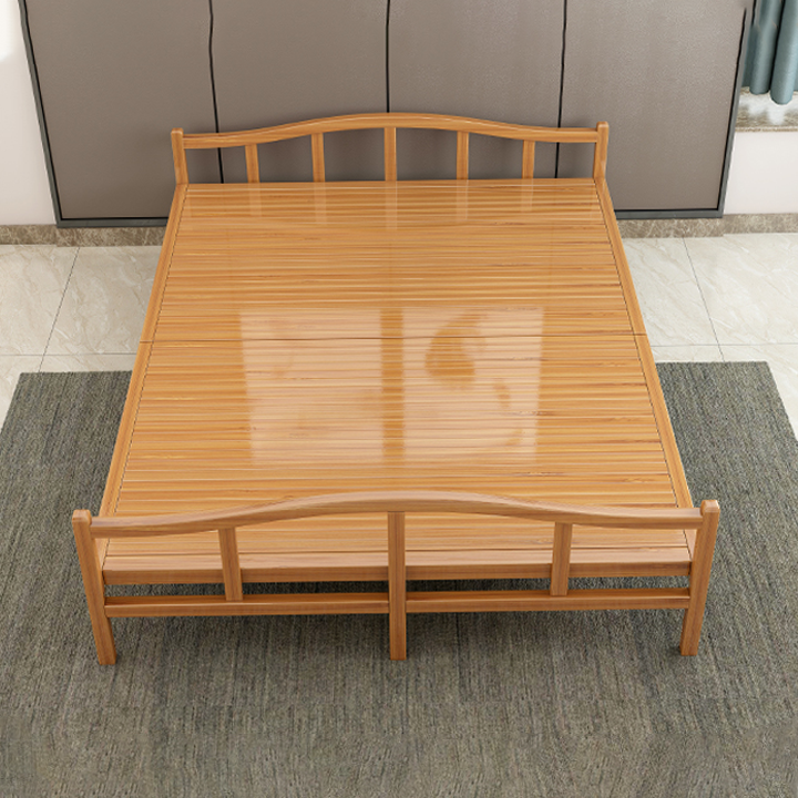 Giường sofa gỗ tre gấp thành ghế tiện lợi, Sofa gỗ tre gấp gọn cao cấp
