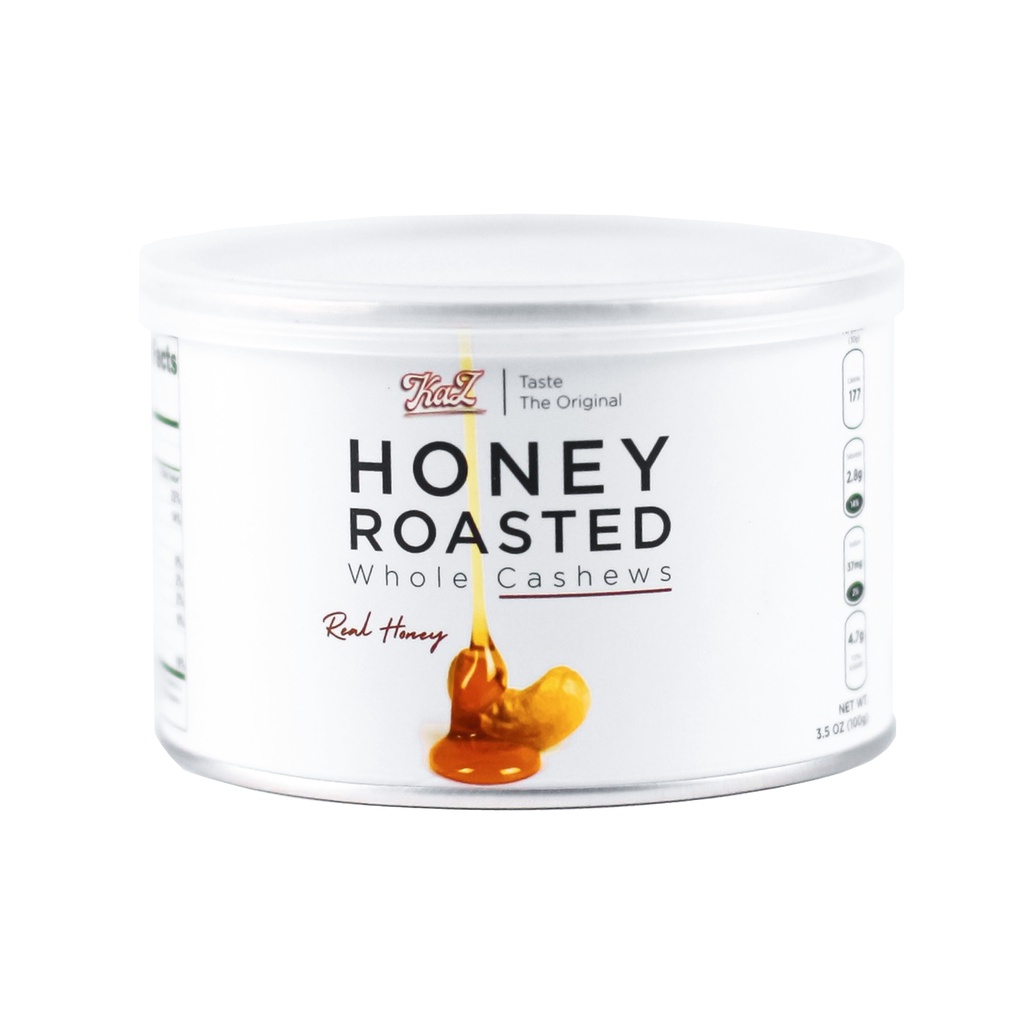 Hạt Điều Mật Ong Kaz - Honey Roasted Cashews