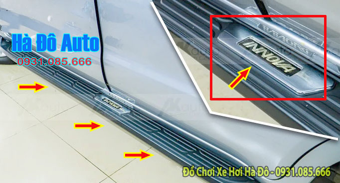 Innova 2016 2017 2018 2019 2020 2021 2022 footstep board Toyota Innova 2016/2022