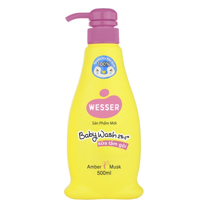 SỮA TẮM GỘI WESSER 500ML - VSB-ST-06