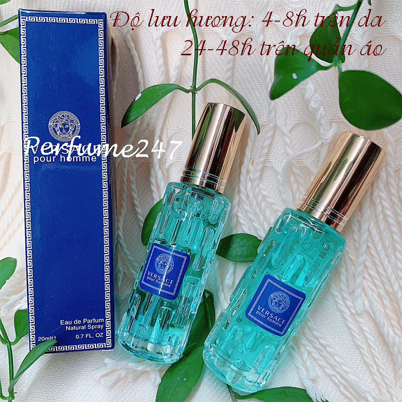 [HCM]COMBO 3 CHAI NƯỚC HOA NAM VESACE POUR HOME 20ML