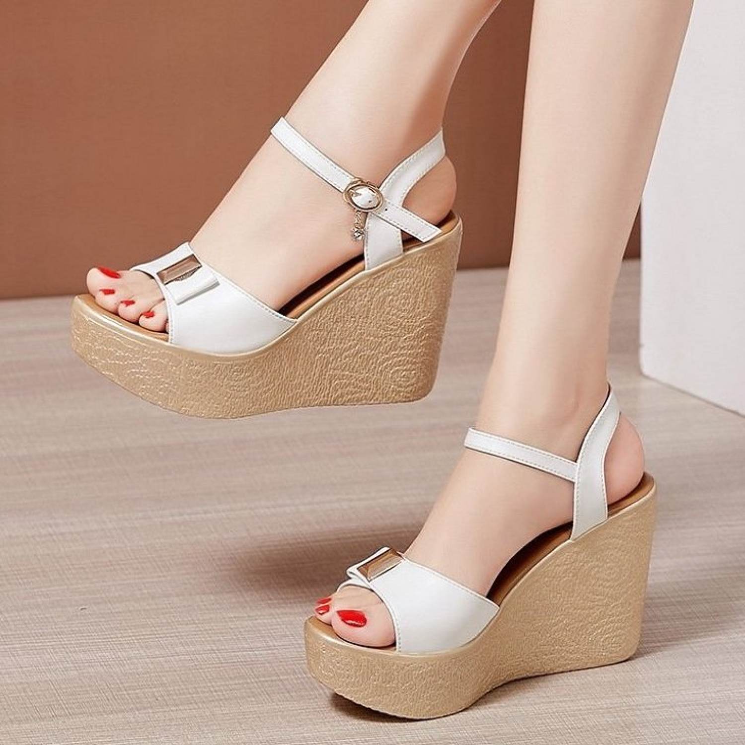 sandal xuồng quai nơ 10p