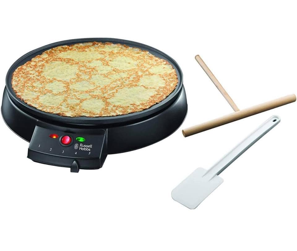 Máy làm bánh crepe russell hobbs 20920, màu đen