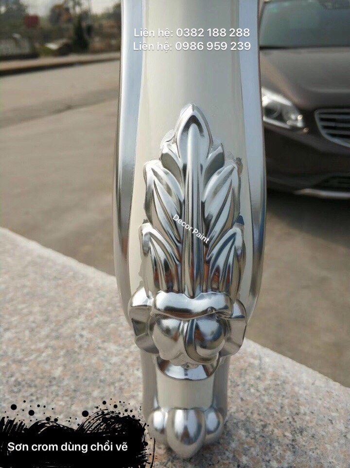 Sơn Chrome hiệu ứng ánh gương Decor Paint