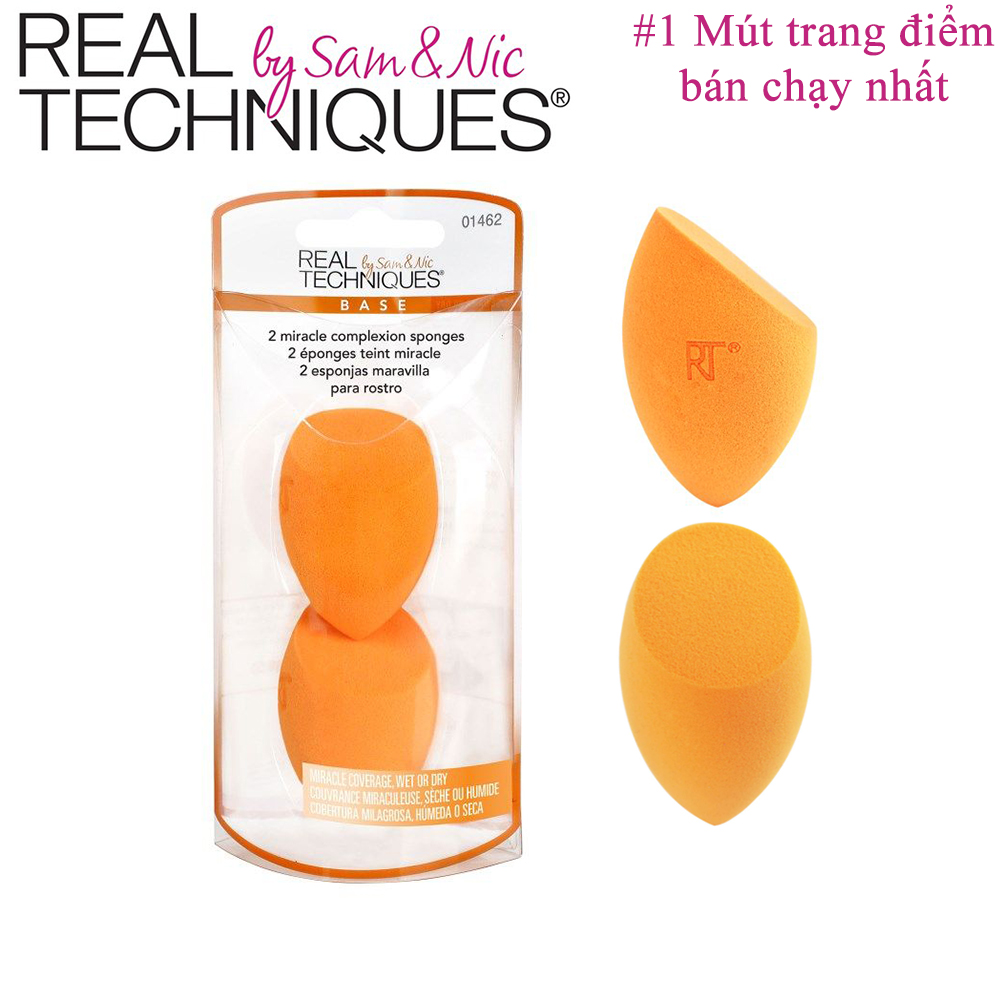 [CHÍNH HÃNG] Mút Trang Điểm Real Techniques Sponge Bill US