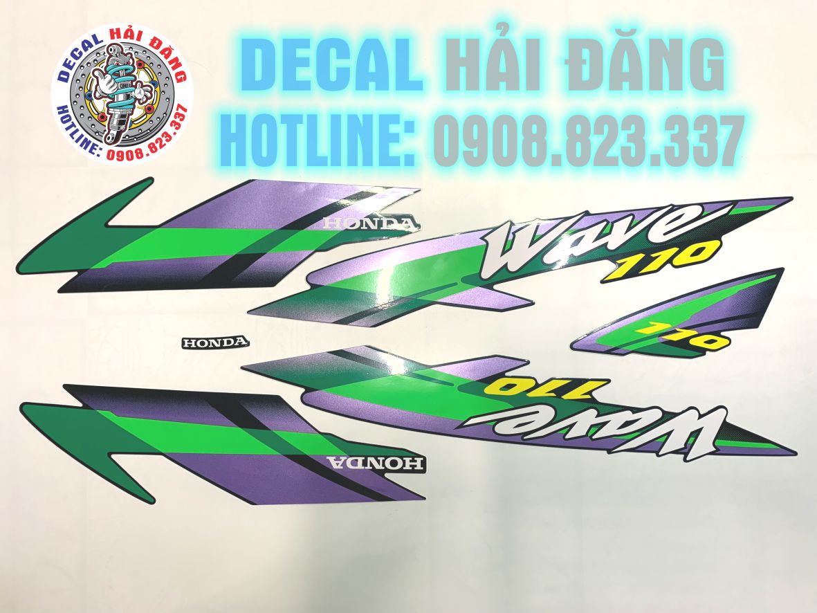 Tem Wave 110 đời 2000 zin thái