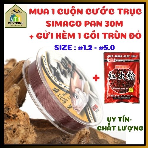 Cước trục simago Pan chính hãng dài 30M [giá rẻ]