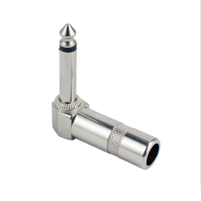 ĐẦU HÀN CÁP AUDIO 6.5MM BẺ GÓC (1 CHIẾC)