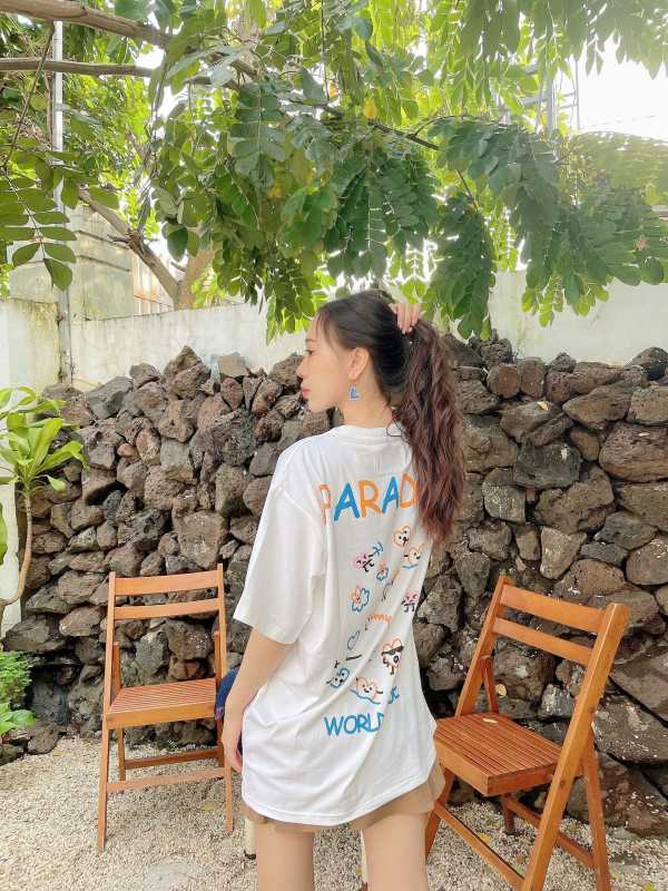 [SF]PARADOX Áo thun HEART DOODLE TEE
