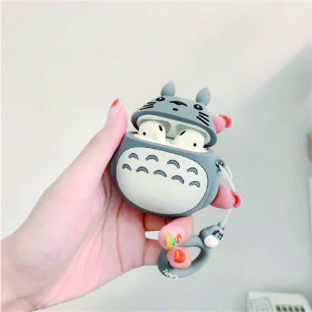 Airpods Case ⚡ Silicon Case Tai Nghe Không Dây Airpods 1/2/i12/Pro Hình Totoro