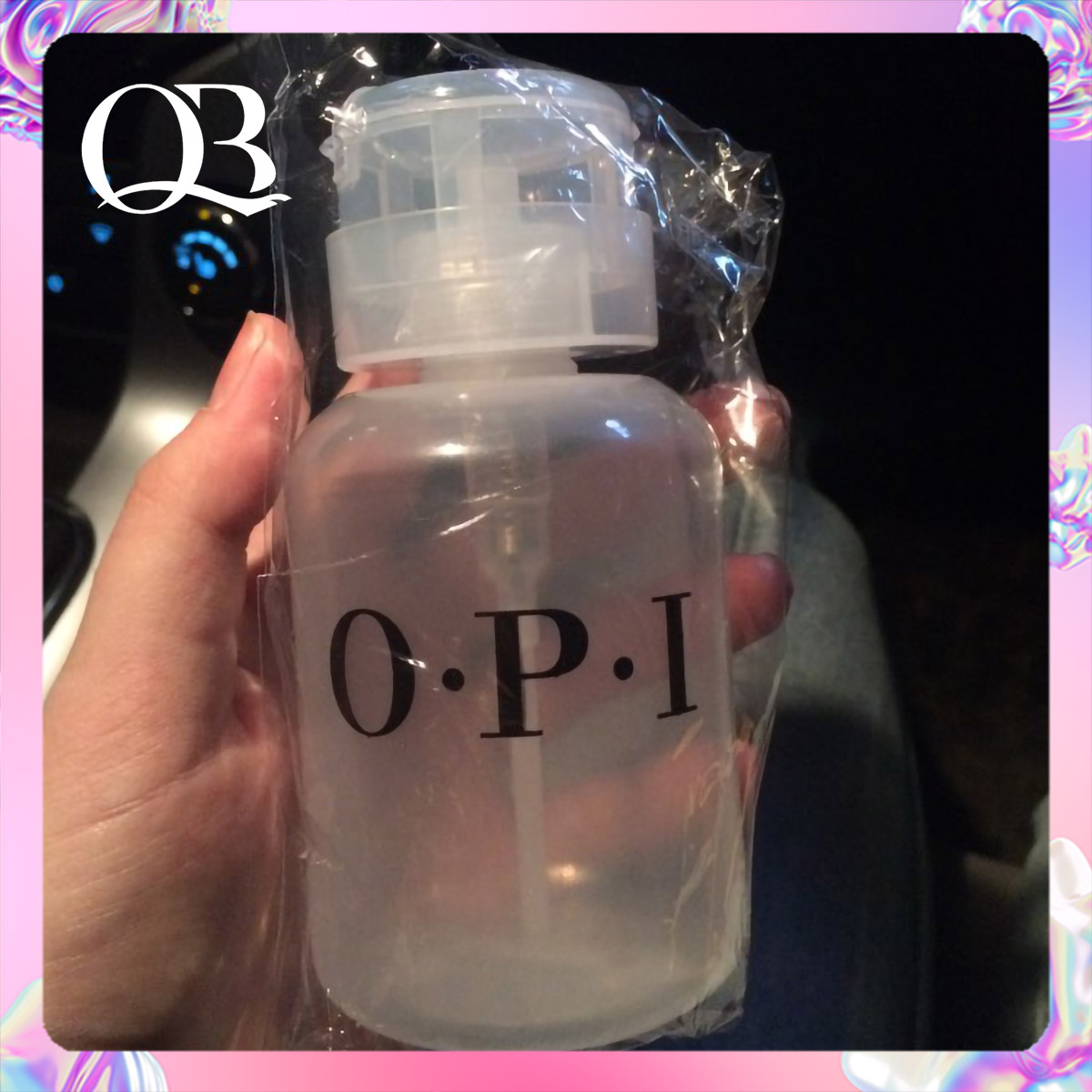 Bình đựng nước rửa móng nắp tràn OPI 200ml