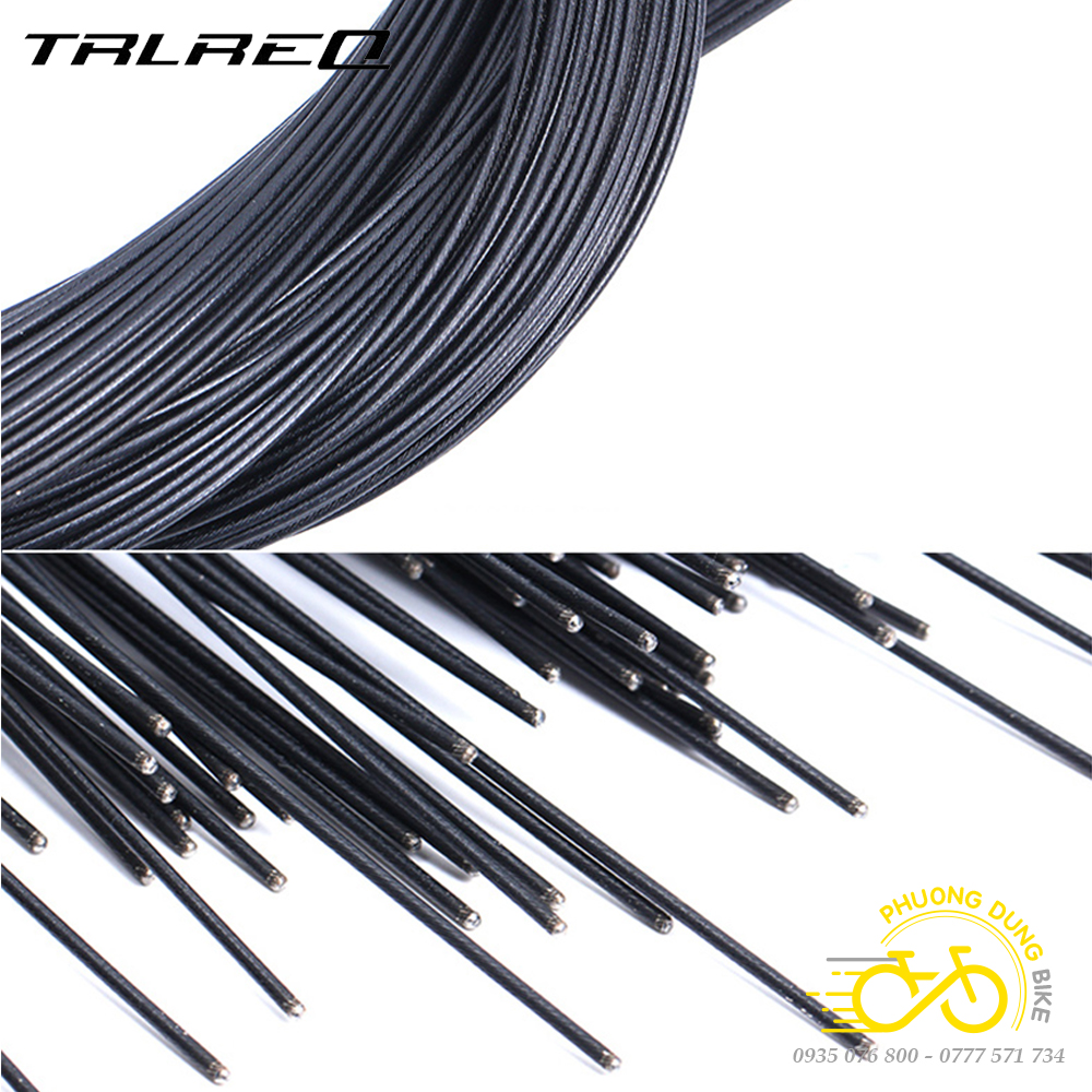 Ruột dây phanh xe đạp TRLREQ lõi TEFLON không rỉ