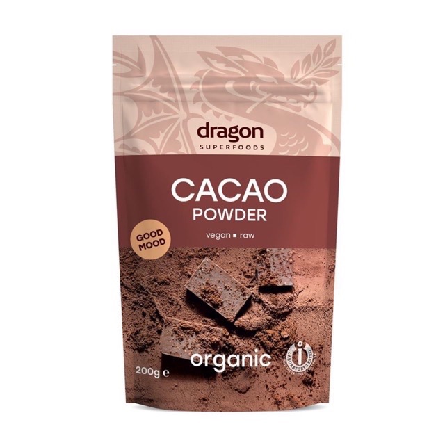 Bột Cacao Hữu Cơ Dragon Superfood 200g