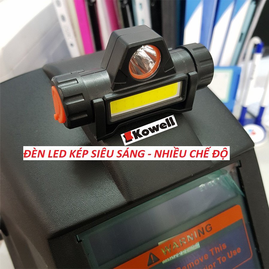 Mặt nạ hàn điện tử ADF-9844 có đèn led siêu sáng