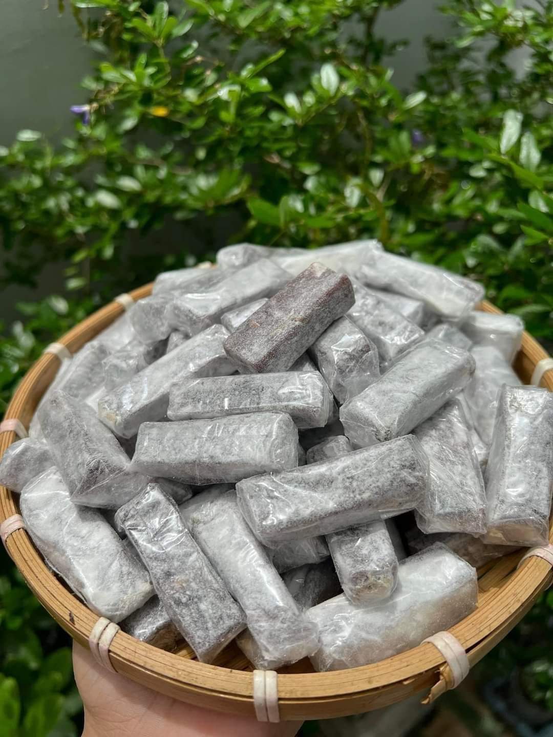 {Freeship} 1kg kẹo gừng dẻo phấn (kẹo da trâu) Bến Tre