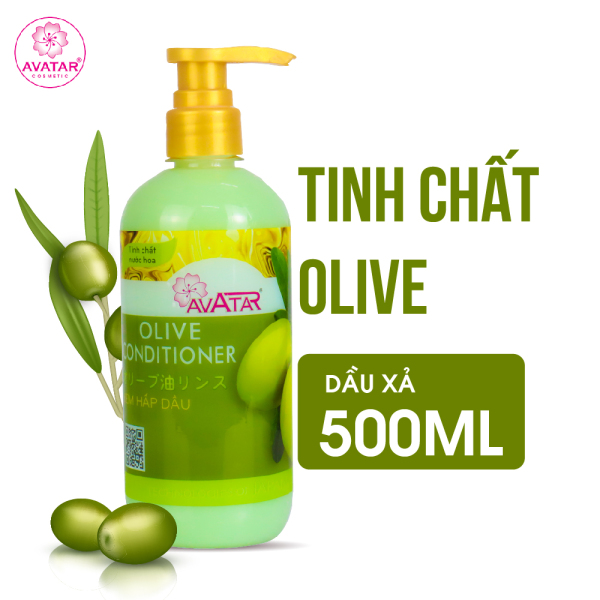 Kem hấp dầu Olive Avatar 500ml Nuôi dưỡng tóc Chắc khỏe Chống gãy rụng Tóc Dài Suôn Mềm mượt cao cấp