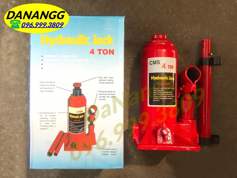 Con đội thủy lực ô tô 4 tấn