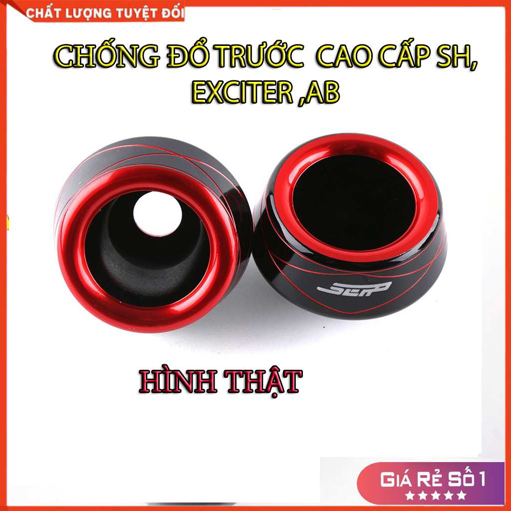 GÙ CHỐNG ĐỔ TRƯỚC CHO SH , AB , EXCITER- giá 1 cặp