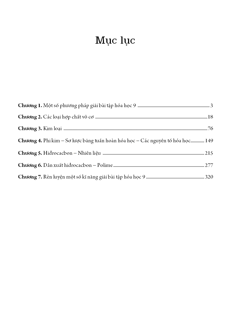 BỒI DƯỠNG HỌC SINH GIỎI HÓA HỌC 9