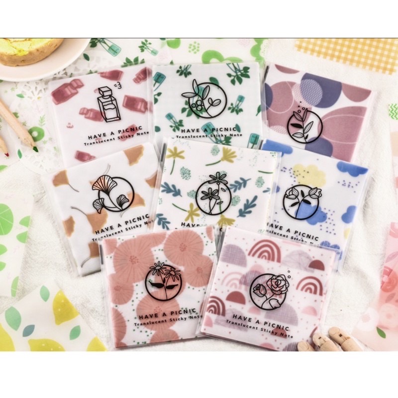 Set 30 Tờ 5-10 Mẫu Giấy Can Nền Trang Trí