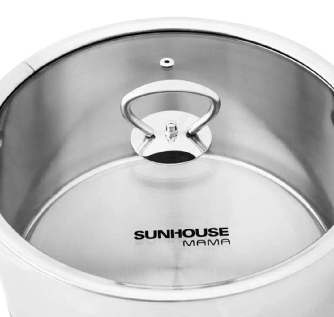 Bộ 3 nồi inox 5 đáy SUNHOUSE MAMA SH784