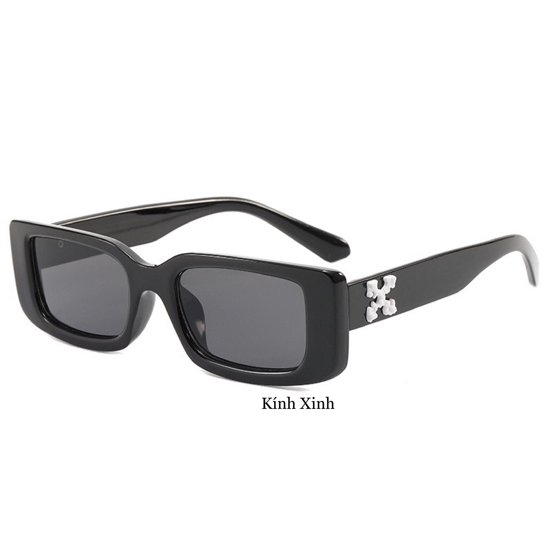 Kính râm, Kính mát OffWhite Mắt vuông nhỏ basic
