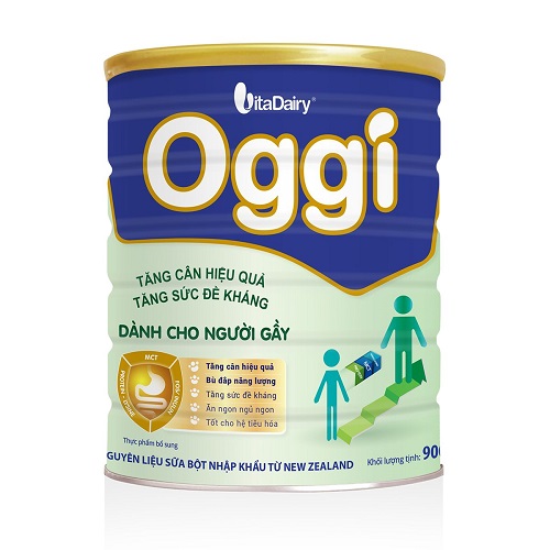 Sữa Oggi dành cho Người gầy 900g