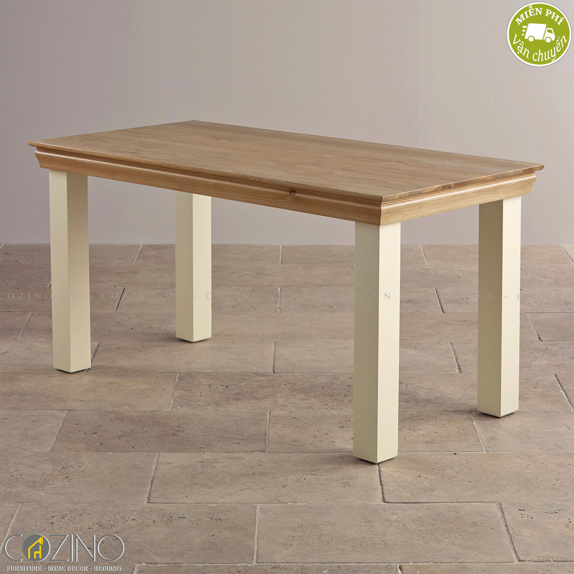 Bàn ăn 2 chỗ Canary gỗ sồi (60x60cm)