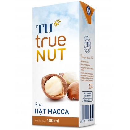 [Siêu thị WinMart] - Lốc 4 hộp sữa TH True Milk hạt maca 180ml