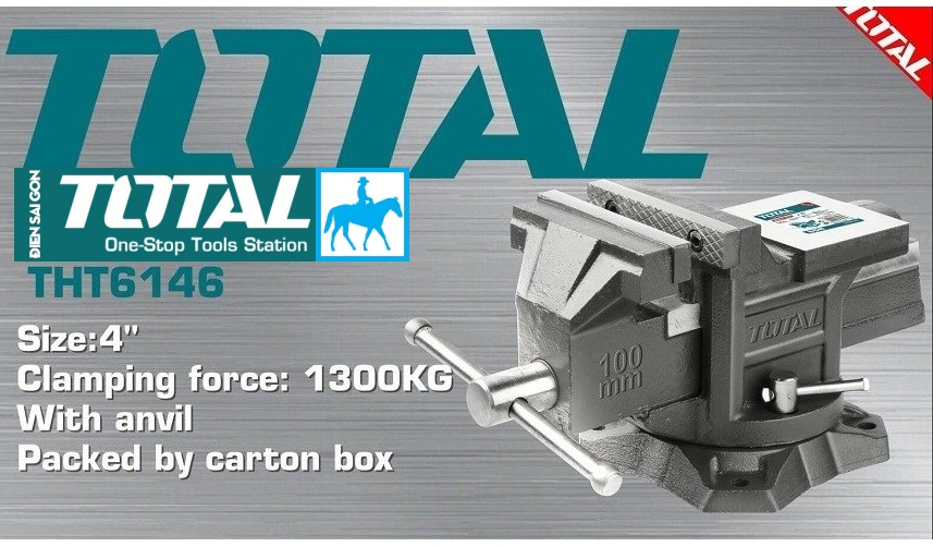 Êtô eto kẹp 4inch Bench Vice Total THT6146 HBV084