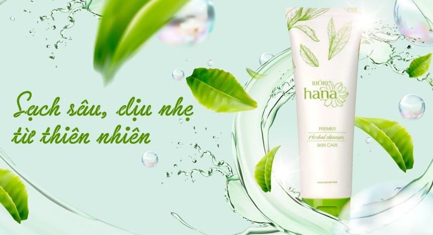 Sữa Rửa Mặt Thảo Dược Riori Herbal Cleanser 120g
