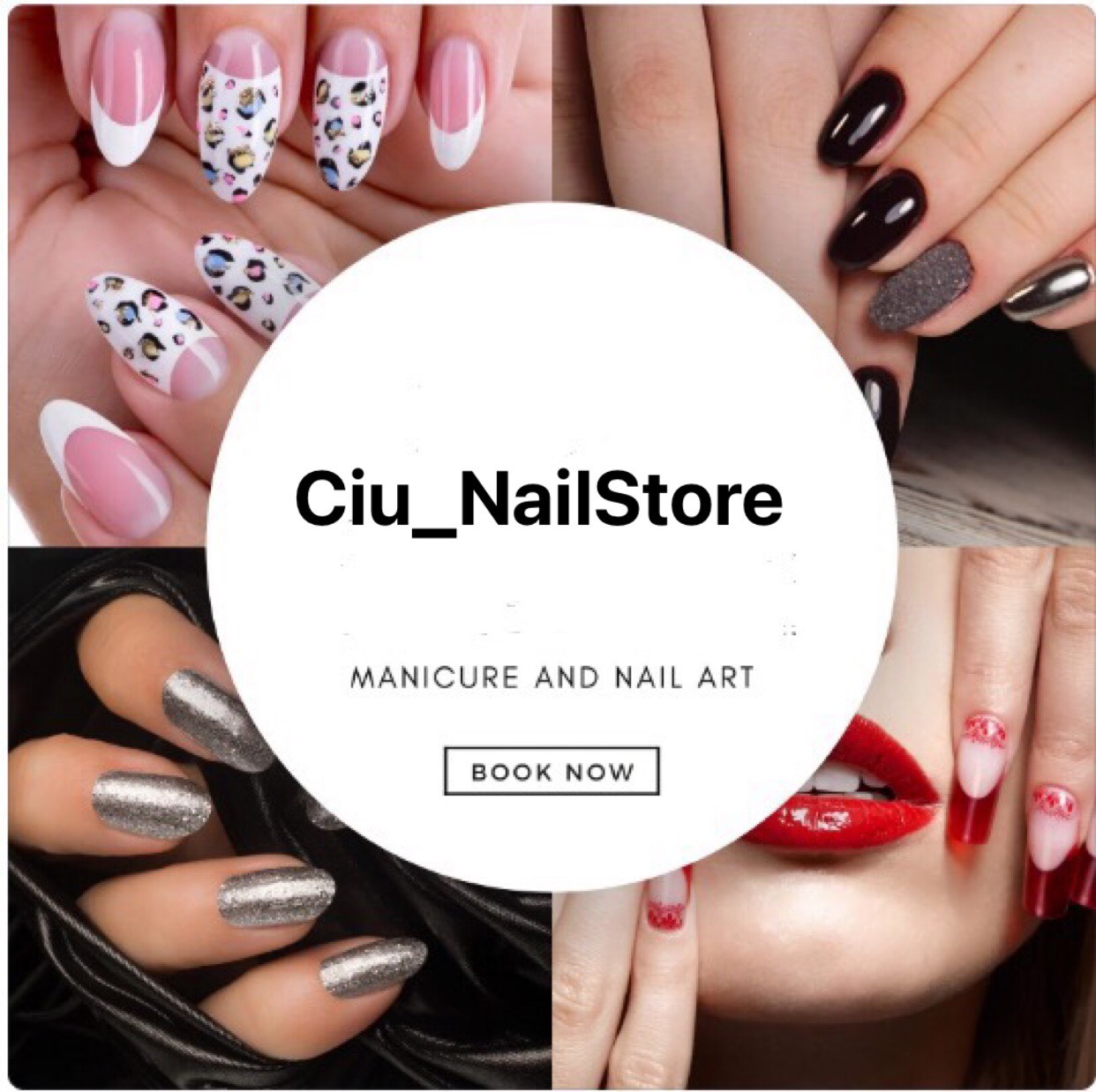 Con Dấu In Móng Tay Nail Silicon