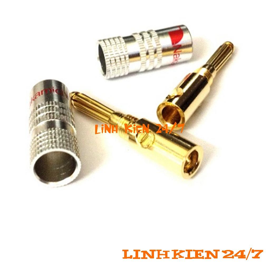 JACK BẮP CHUỐI NAKAMICHI 4MM (1 CẶP)