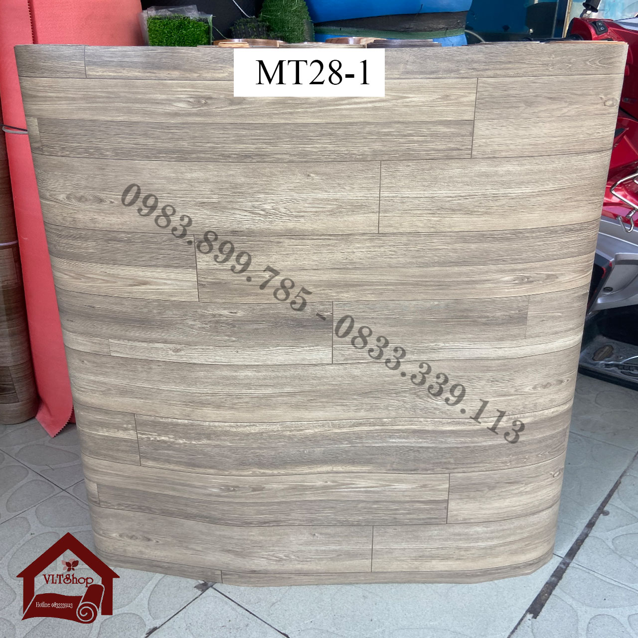 [HCM] [1mx1m] Simili Trải Sàn gỗ nhám dày 0.5mm