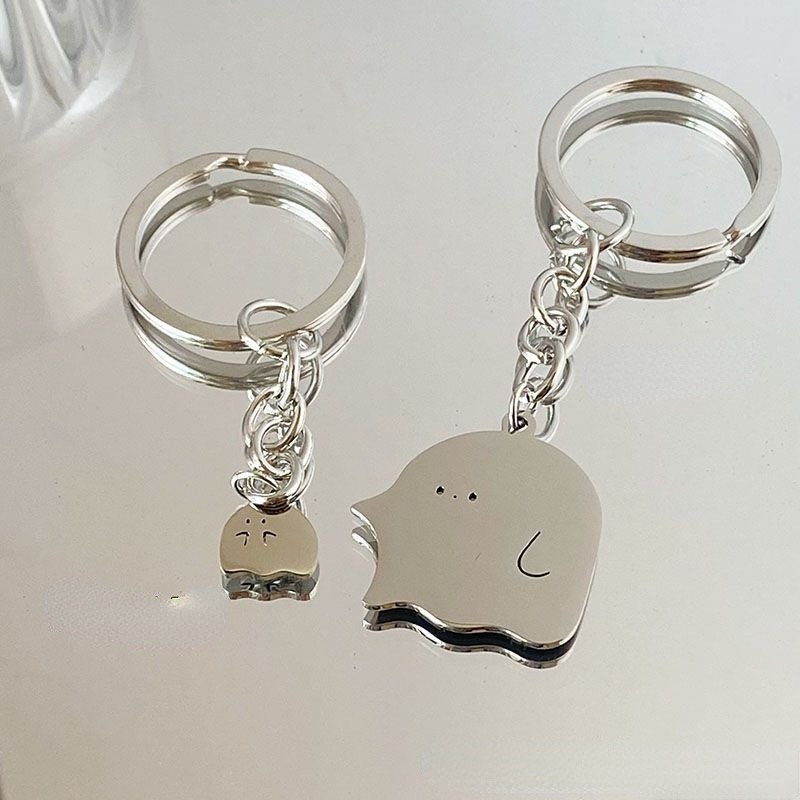 Móc Khóa Hình Ma Dango Nhỏ Nhắn Dễ Thương Vui Nhộn
