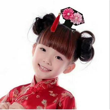 Kẹp tóc công chúa hoàn  châu cho bé