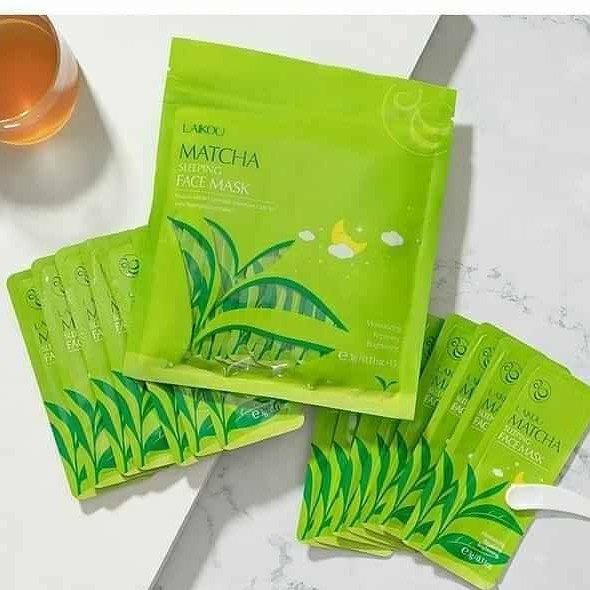 COMBO 15 GÓI MẶT NẠ MATCHA TRÀ XANH LAIKAU
