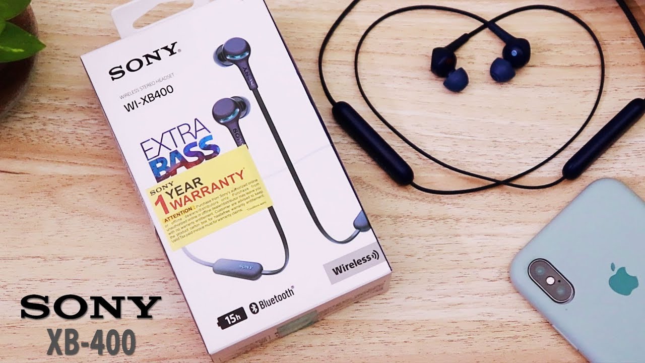 Tai nghe EP Bluetooth Sony WI-XB400
