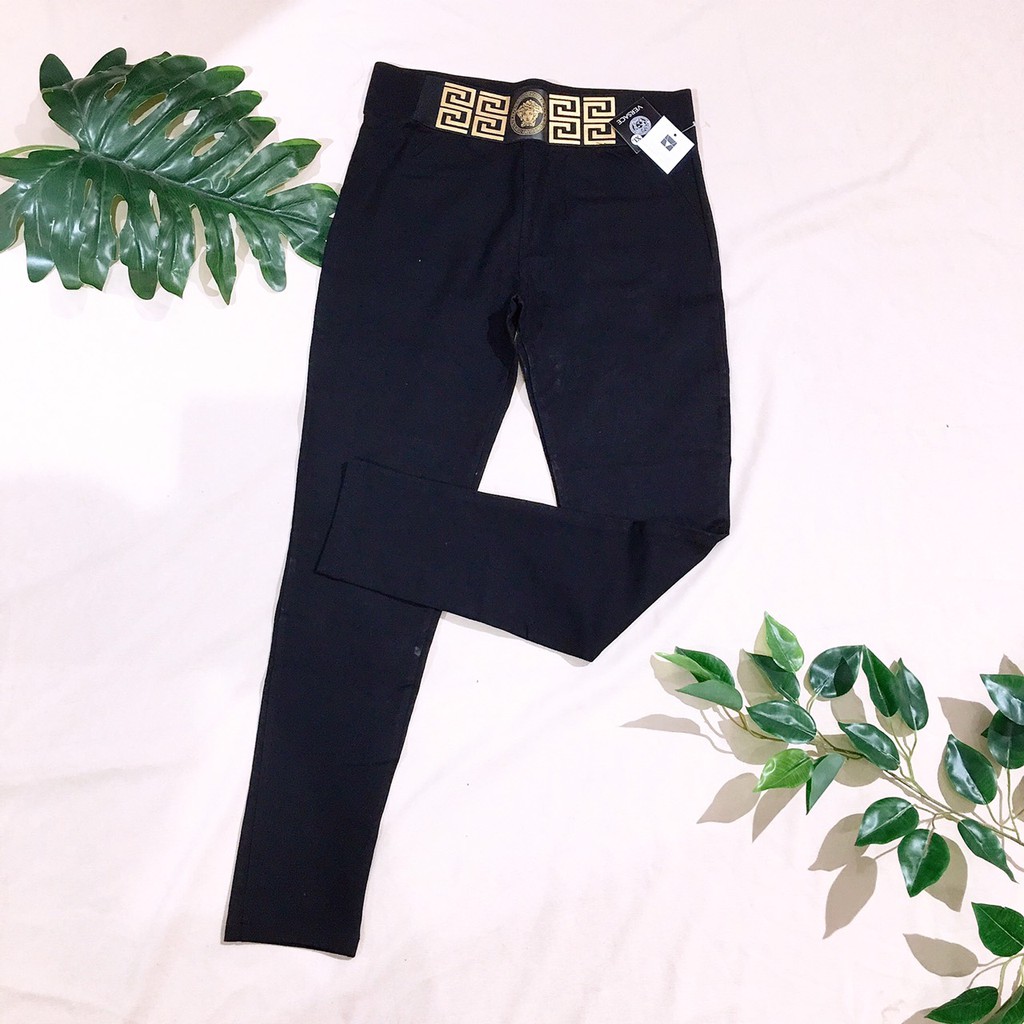 Quần Legging Thun VerSac Cạp Cao Gen Bụng - BIGSIZE 80kg
