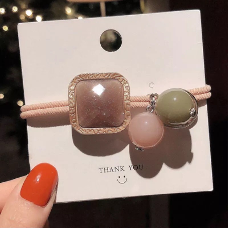 Dây buộc tóc phong cách Hàn Quốc siêu xinh