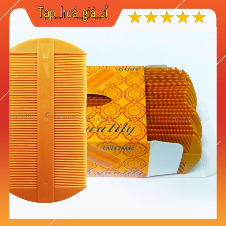 Hộp 24 chiếc lược bí bằng nhựa
