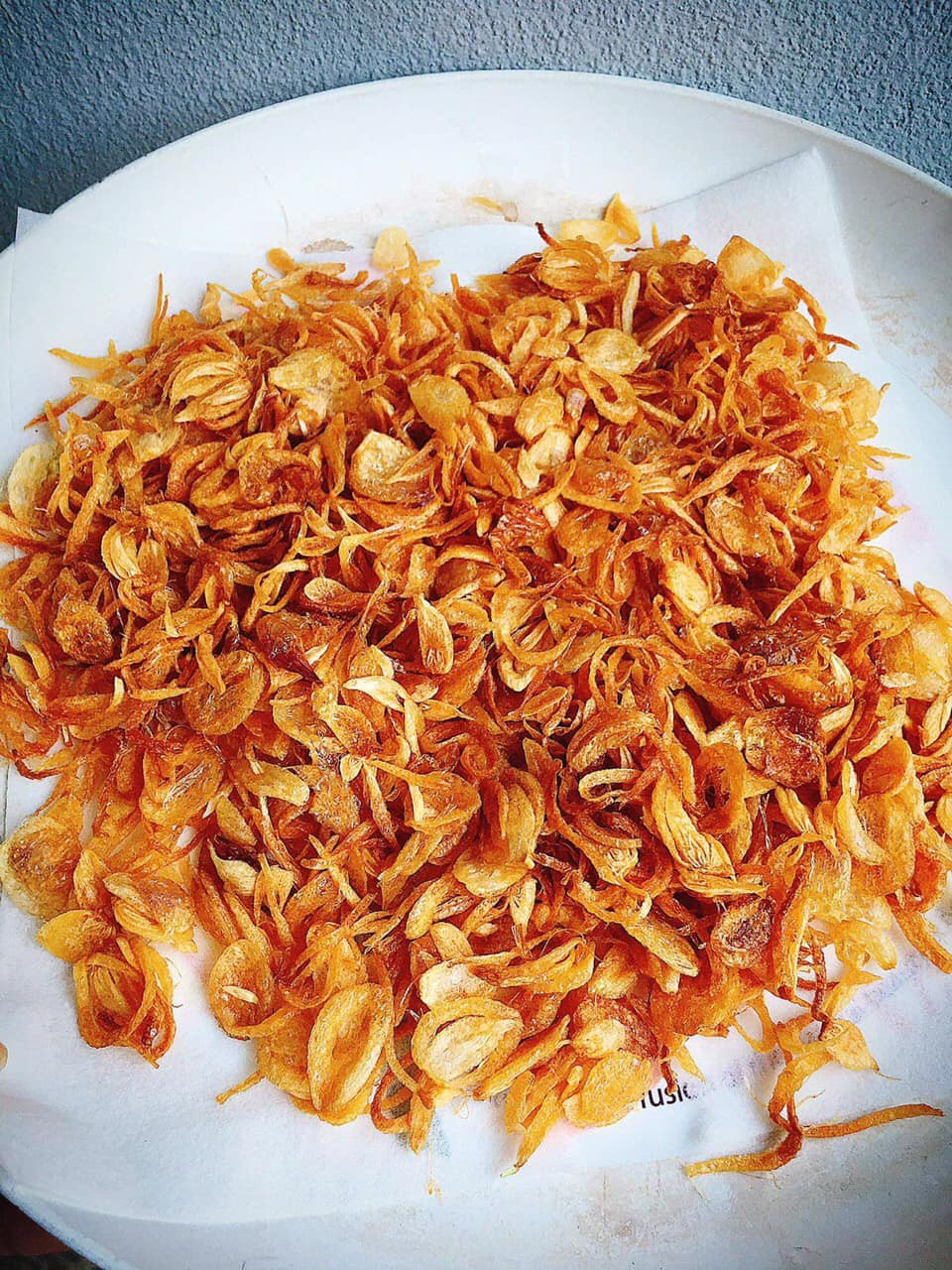 Hành tím phi thơm ngon giòn có bột.