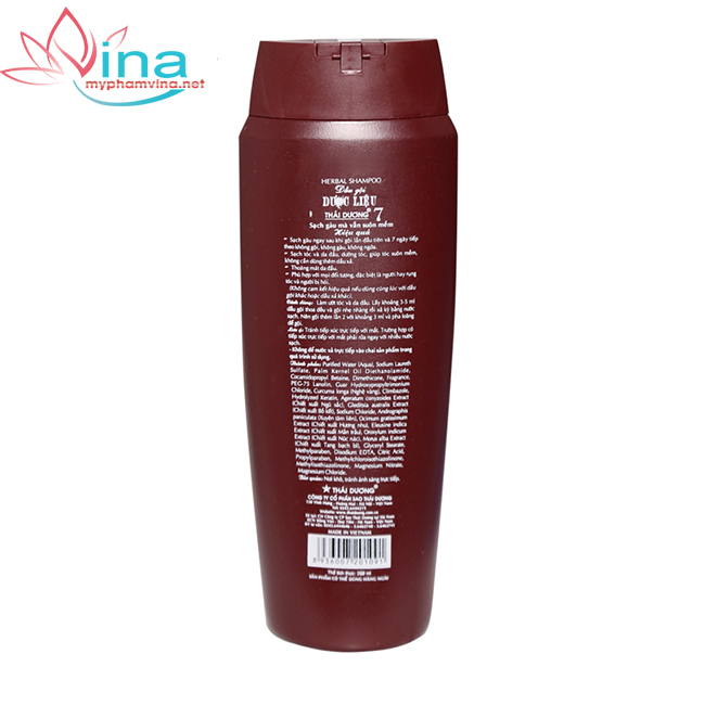 [HCM]Dầu gội thảo dược thái dương 7 - hoa bưởi tây