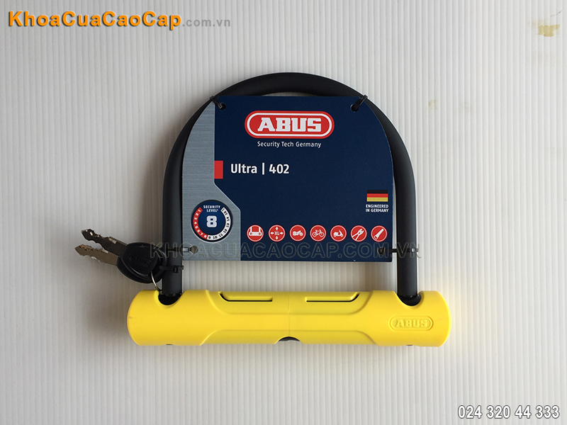 Khóa xe máy Abus U 402 - Hàng chính hãng