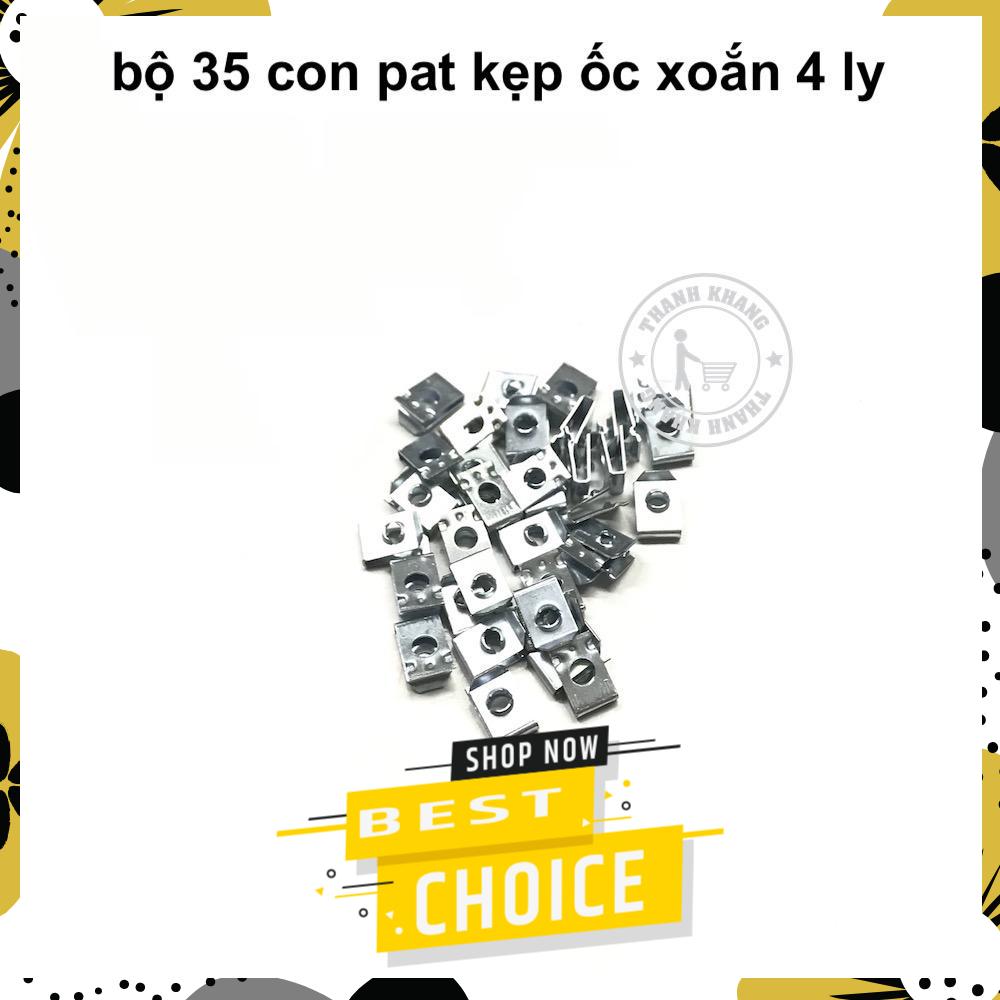 Bộ 35 con pat kẹp ốc xoắn 4 ly thanh khang 022000025