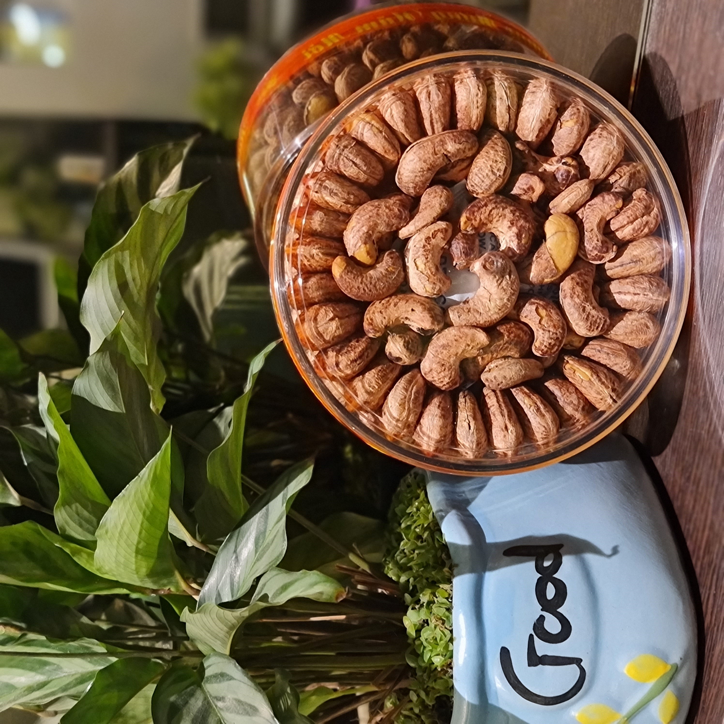 500gram Hạt điều rang muối nguyên lụa Bình Phước