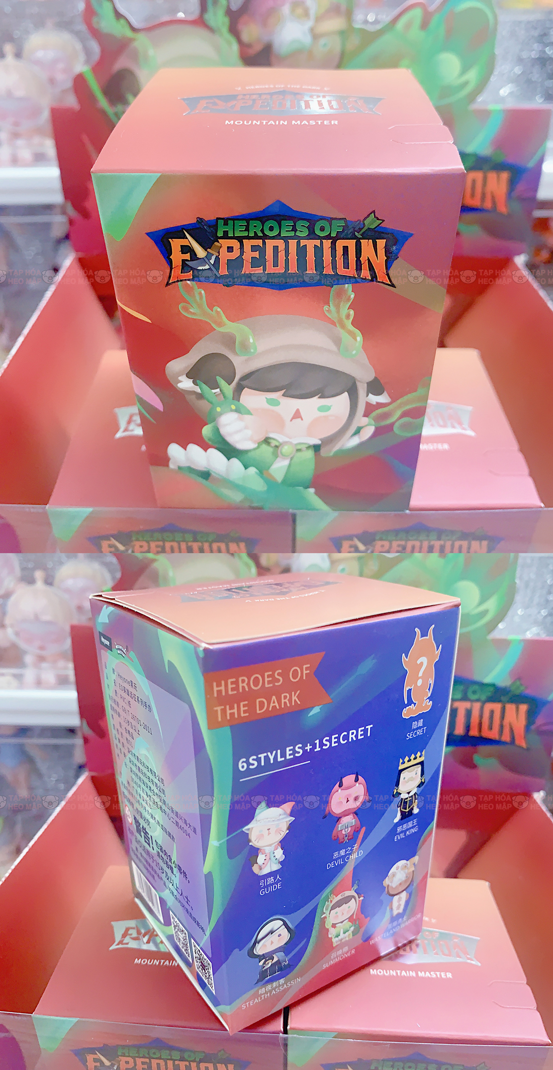 [Sẵn hàng Blind Box - Hộp Mù] Mô hình hiệp sĩ HERO EXPEDITION ★TạpHóaHeoMập★